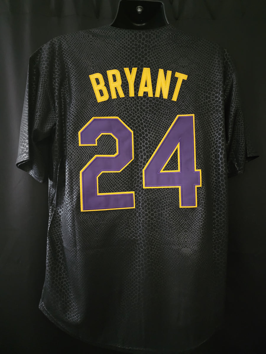 Kobe bryant baseball outlet jersey