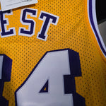 Jerry West Lakers Jersey