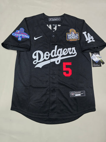 Dodgers Youth WS Freeman Jersey