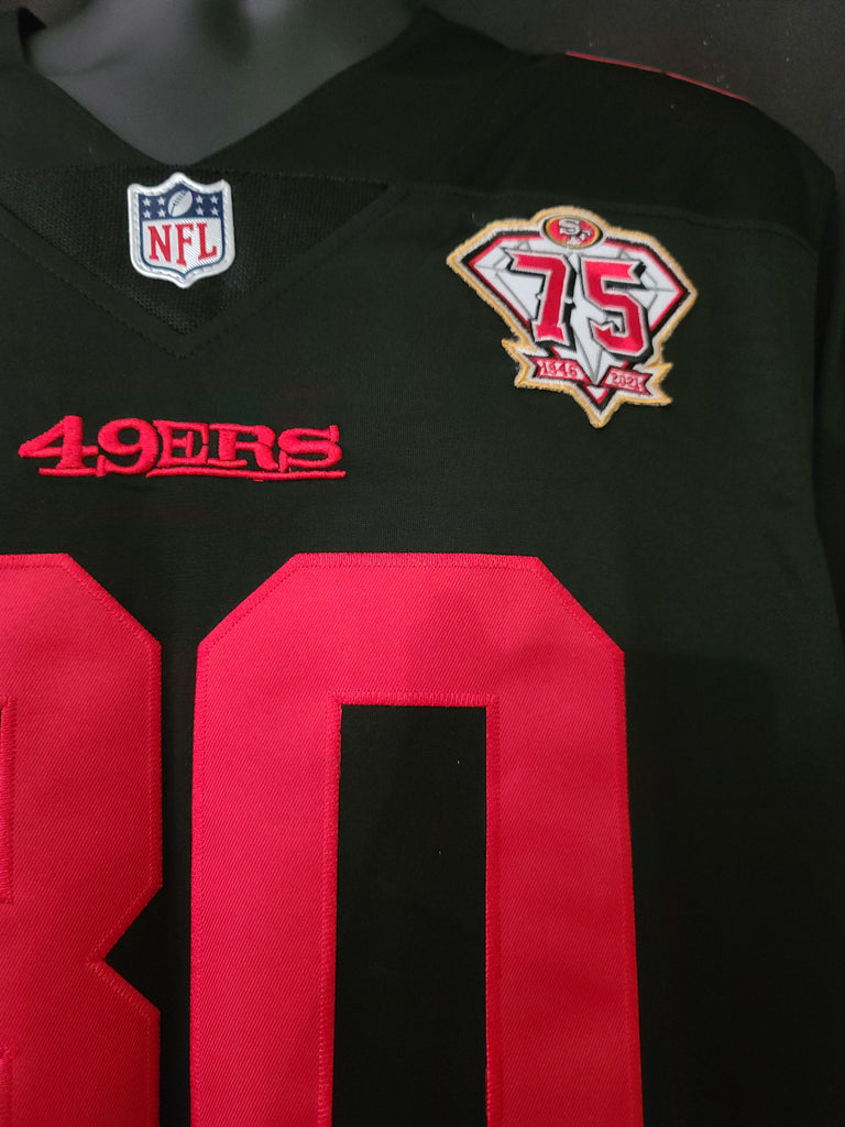 Black jerry outlet rice 49ers jersey