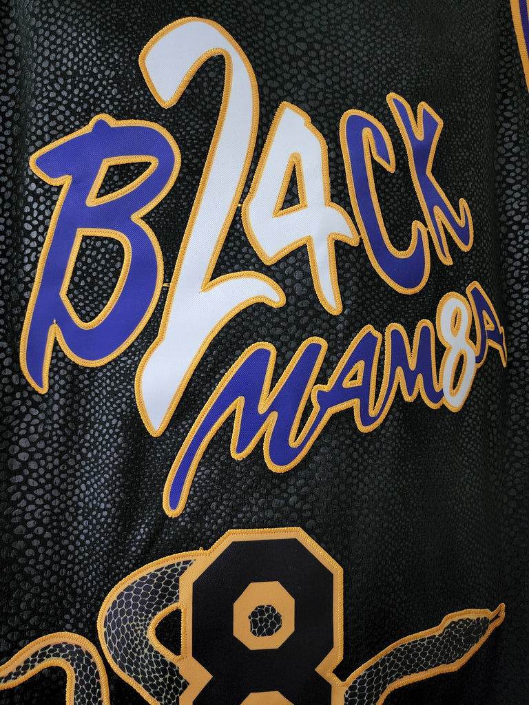 ✵▥NBA Lakers Black Mamba Kobe Bryant Full Sublimation Basketball Jersey  (TOP ONLY)